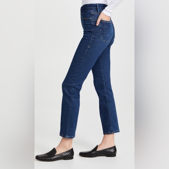 Good American đź’«EUCđź’« Good Classic Always Fits Ankle Straight Jeans - A / 00 - 4 - Picture 3 of 13